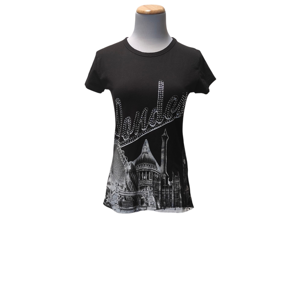 Black London Graphic T-Shirt